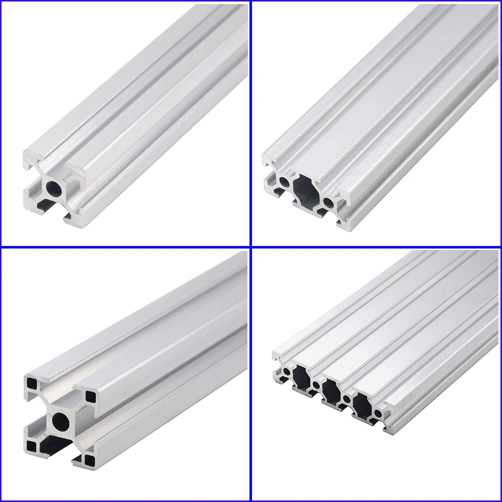 

2020 2040 3030 2080 Aluminum Profile 100 200 300 350 400 450 500 550 600 mm Linear Rail Extrusion Extrusion CNC 3D Printer Parts