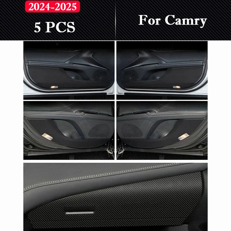 

Защитная наклейка на дверь автомобиля для Toyota Camry XV50 XV70 2012-2025, устойчивая к царапинам пленка, коврик, аксессуары для интерьера