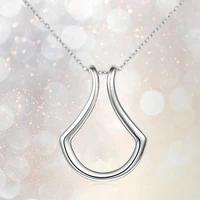 popular pendant necklace plating temperament smooth surface openwork pendant necklace women necklace choker necklace