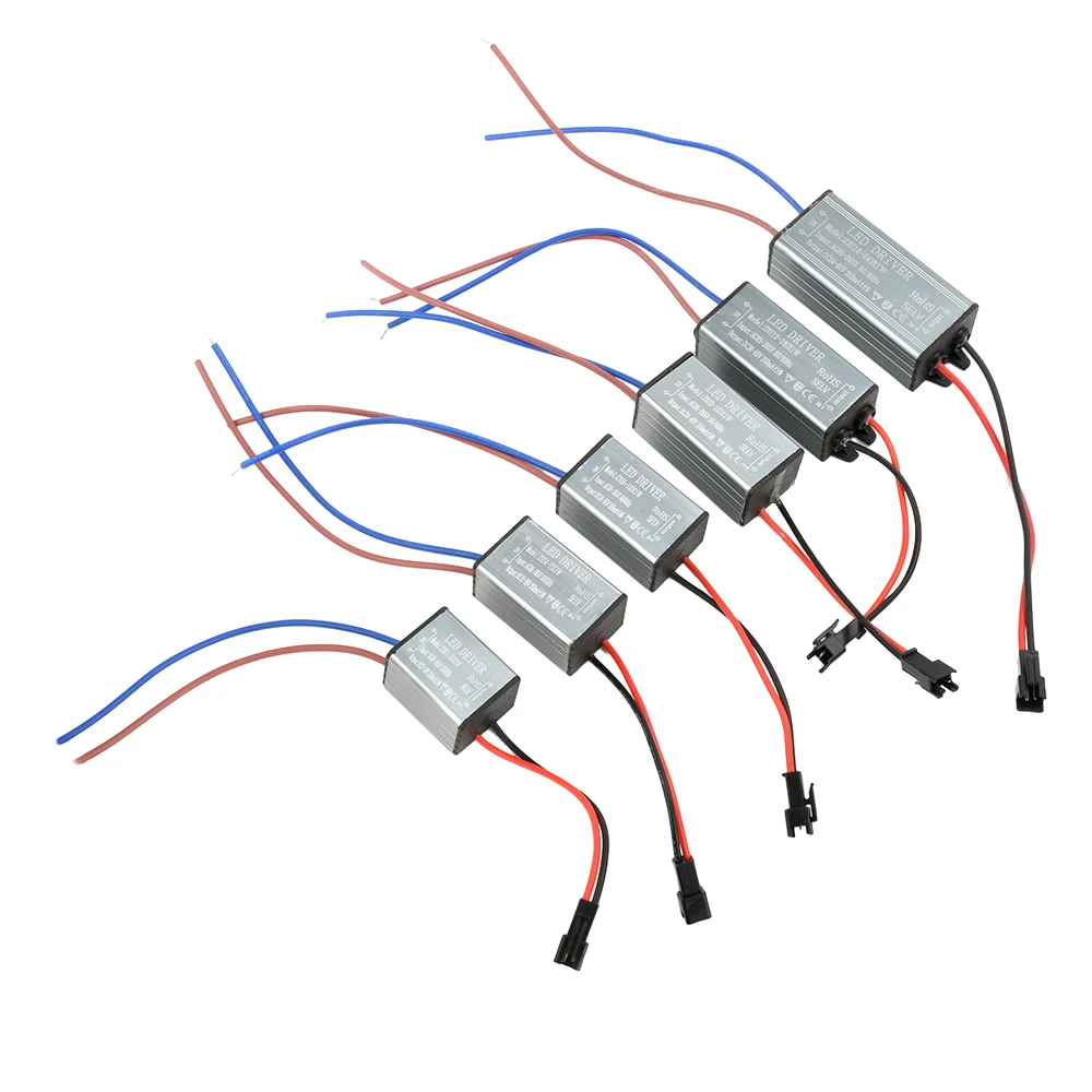 

Наружный водонепроницаемый трансформатор освещения IP68 Светодиодный драйвер 1-24 Вт для светодиодов Источник питания Трансформаторы Балласт