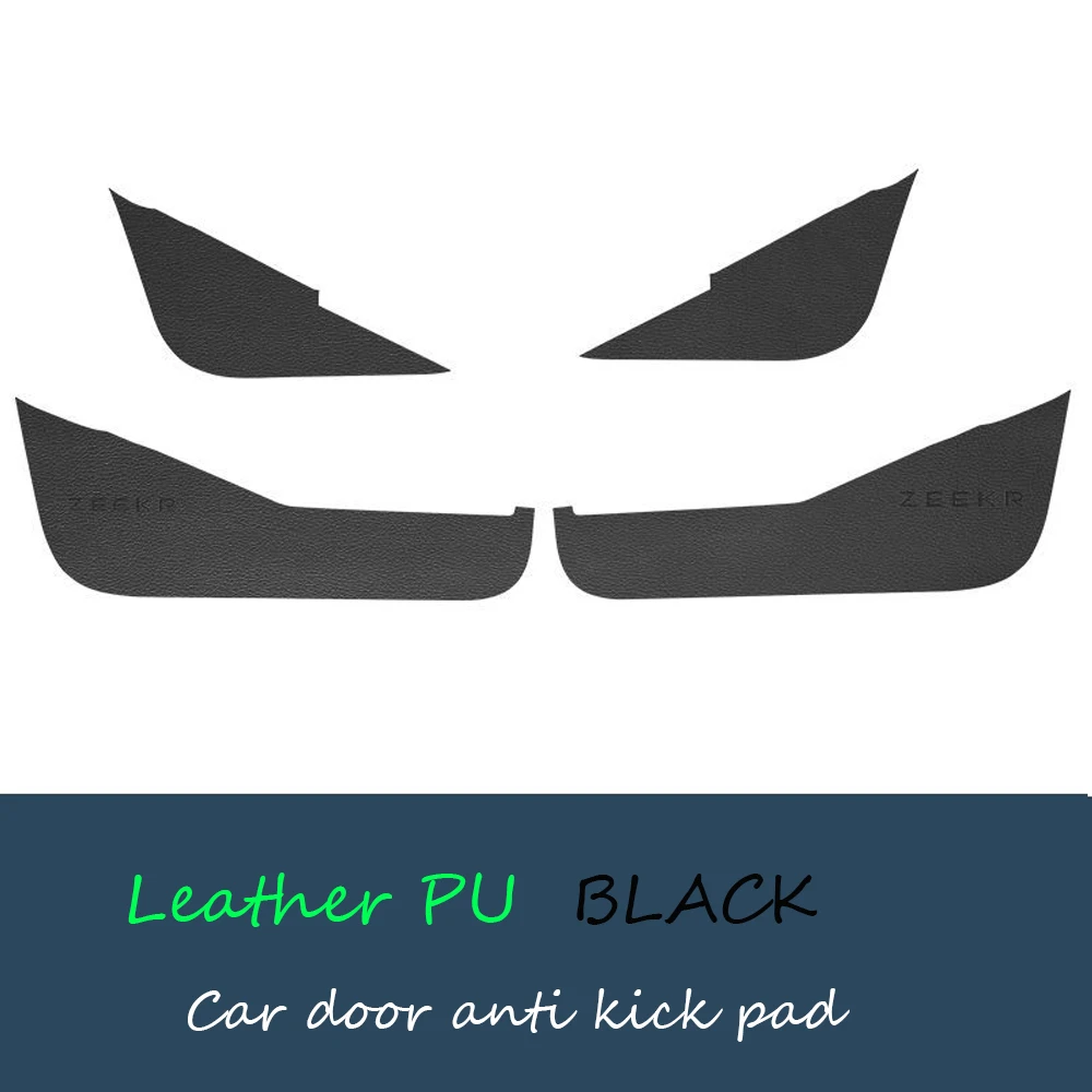 Для ZEEKR X 2023 2024 Автомобильная дверь B-стойка анти-Kick Pad стикер для защиты Co pilot
