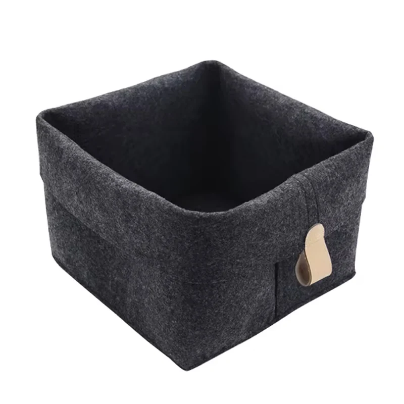 

Черная многофункциональная фетровая корзина