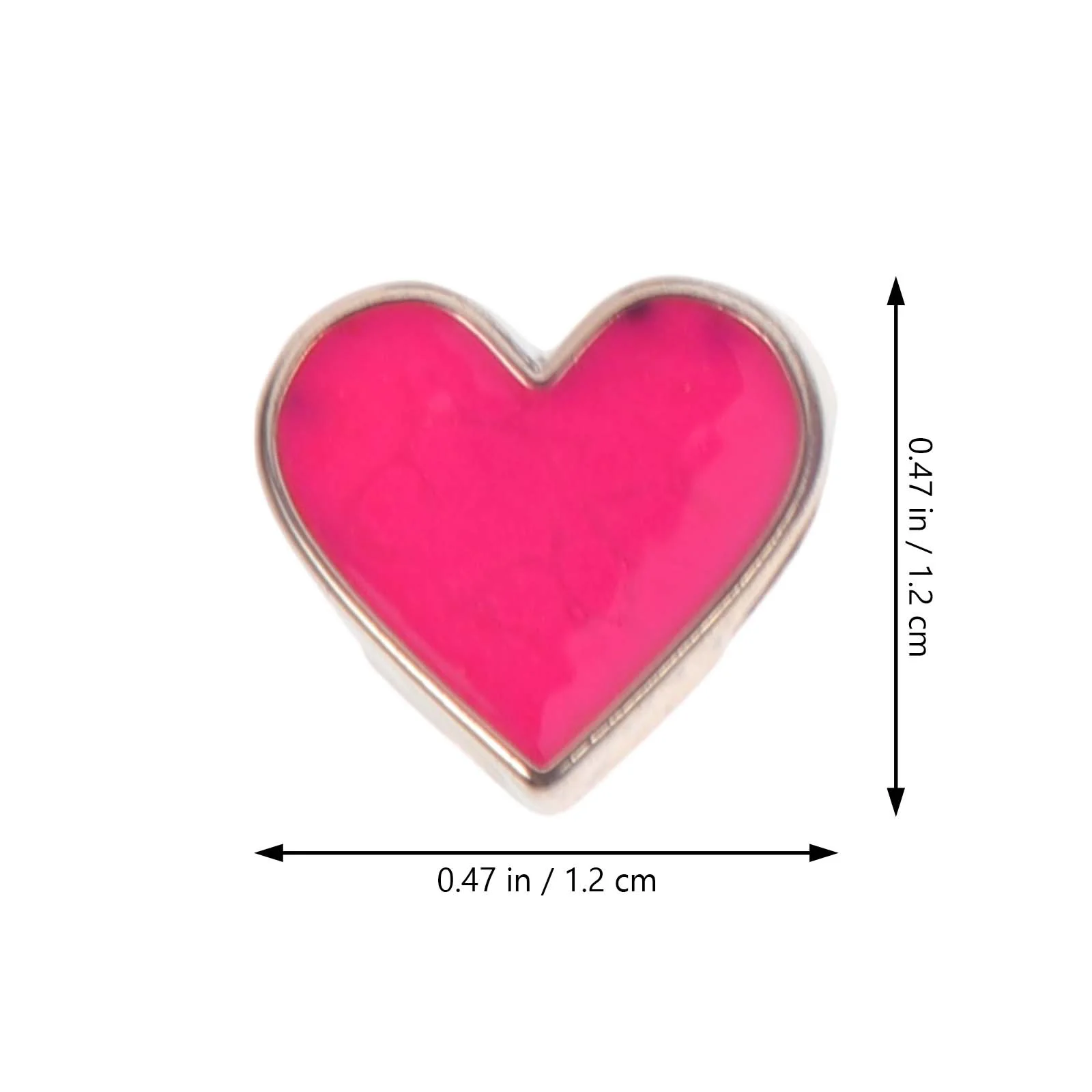 50 шт. браслет персиковое сердце с большим отверстием бусины ручная цепочка