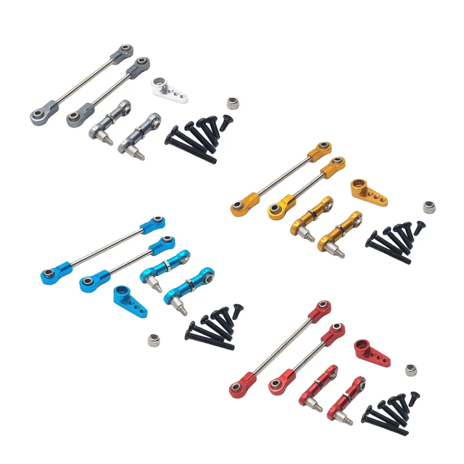 

RC Steering Rod Servo age Rod, Replacement for K969 K979 Model Car DIY