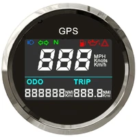 eling digital gps speedometer trip meter odometer adjustable for boat yacht motorcycle car 2