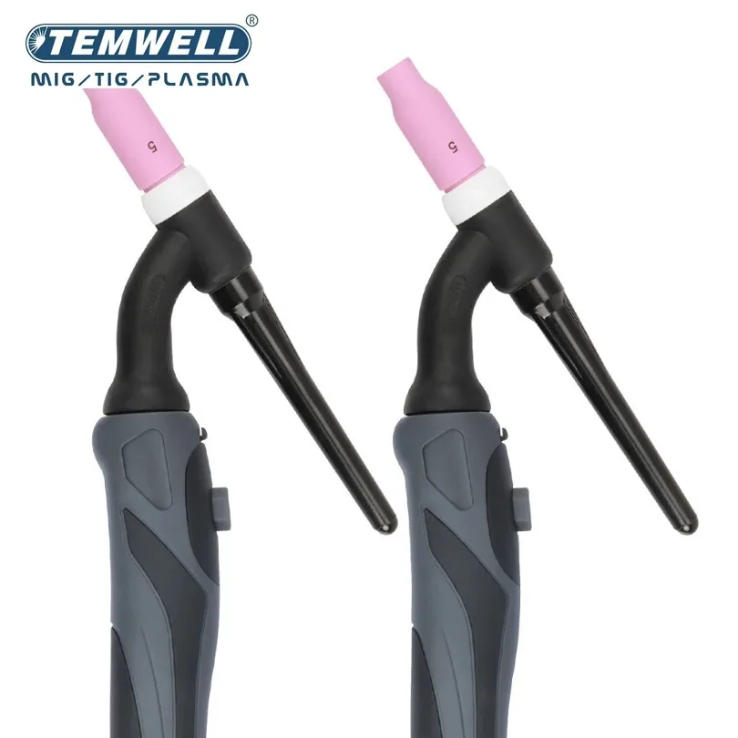 Фото WP26F WP26V WP26FV Корпус горелки TIG Аргоновая сварочная горелка Головка WP26 Гибкий газовый вольфрамовый дуговой сварочный аппарат с воздушным охлаждением GTAW A-200 Гибкая горелка №3
