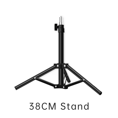 Многофункциональный штатив 38 см, мини-осветительная стойка для рабочего стола, штатив для освесветильник в реальном времени, выдвижной портативный маленький штатив