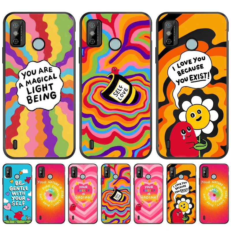 

Case for Tecno Spark 6 Air Funda Cute Cases Tecno Spark 7P 7 P GO 2020 5 Pro Camon 12 15 Pova 2 6GO 6Air Silicone Cartoon Cover