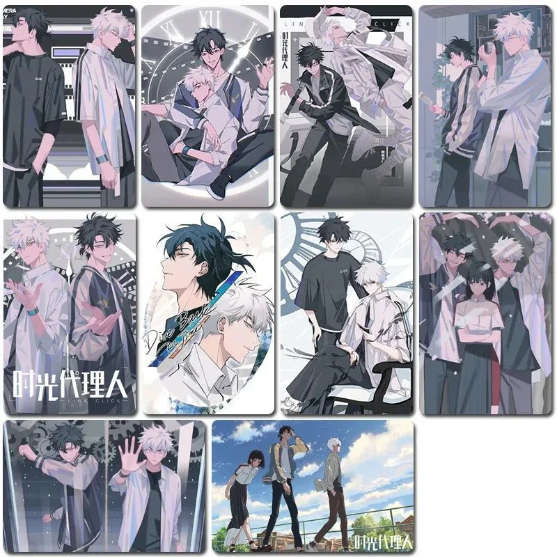 

10pcs Anime Link Click Luguang Cheng Xiaoshi Accessories Card Sticker Skin