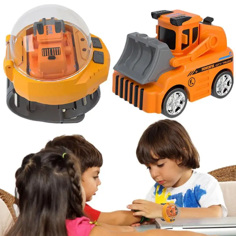

Watch Remote Car Toy 2.4GHz Wrist Racing Car Watch Racing Car Watch Toy With USB Charging 30m Long Distant Control Interactive