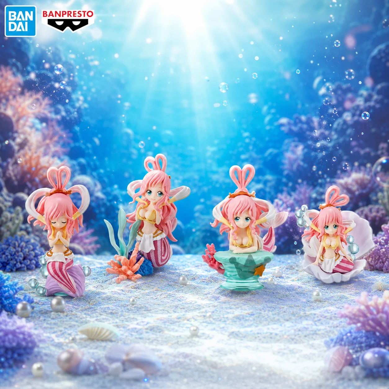 Фото В наличии: Оригинальная фигурка BANDAI BANPRESTO ONE PIECE Shirahoshi I LOVE SHIRAHOSHI GIRLISH, новая, в коробке. №1