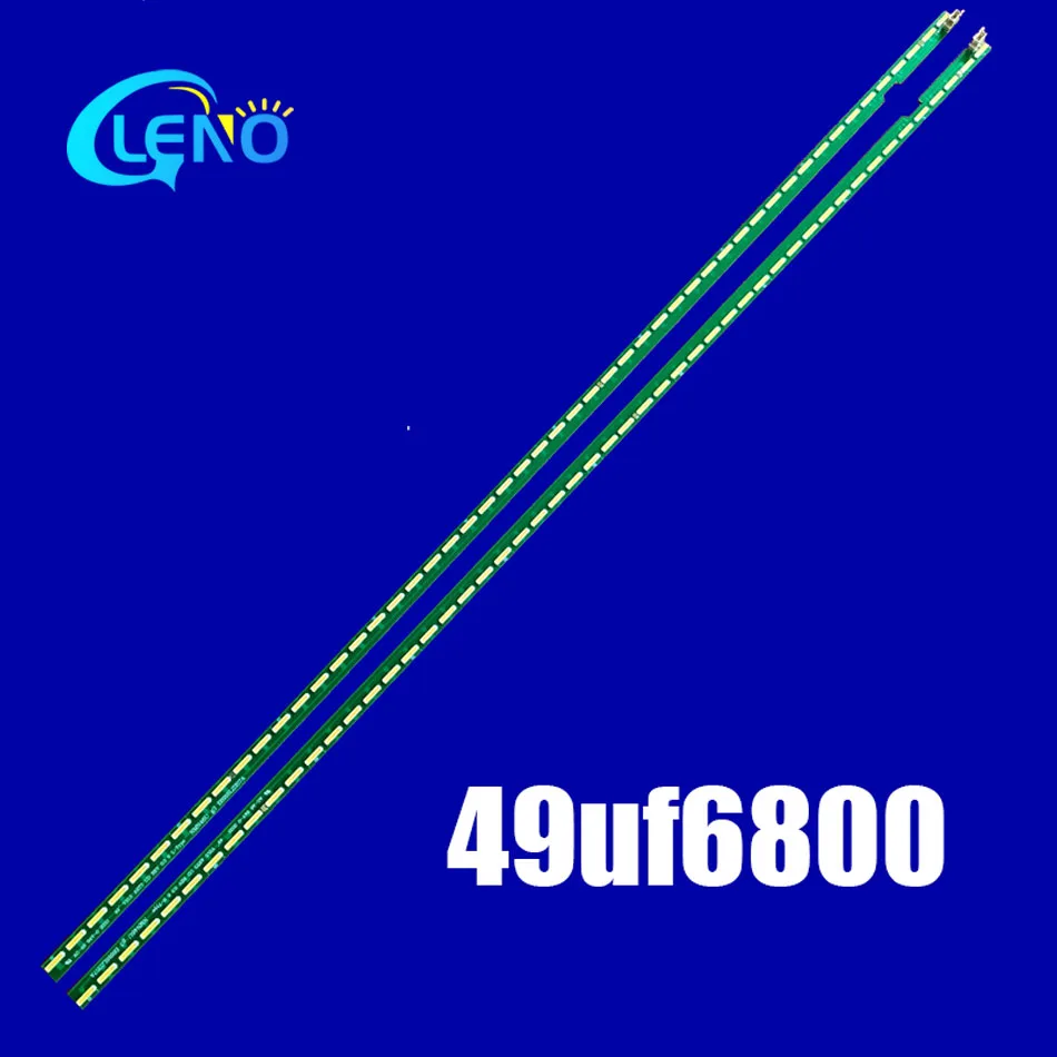 2 шт./комплект флюоресцентная лента для 49UF6800 49UF6430 49UF6490 49UF770V 49UF680V 49UF7707 6922L-0151A 401-1