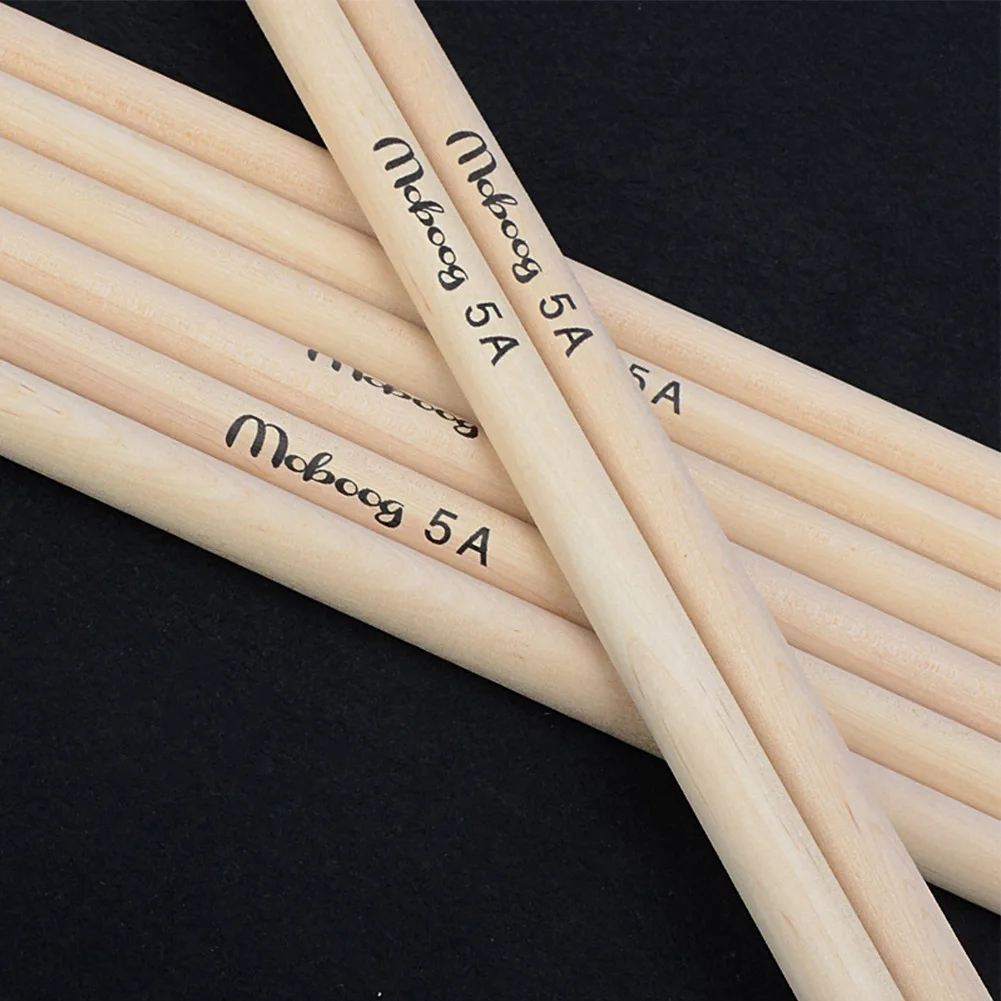

1 Pair 5A 7A Drum Sticks Drumsticks Maple Wood For Beginner Drum Set Accessories Multi Colors Drum Sticks For Beginners Tools
