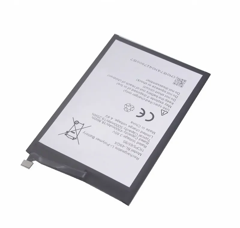 Аккумулятор BL-49GX емкостью 5000 мАч для Infinix Note7 X690 X657 Hot 11S/NOTE 10/X6812/Zero X Neo Batteries