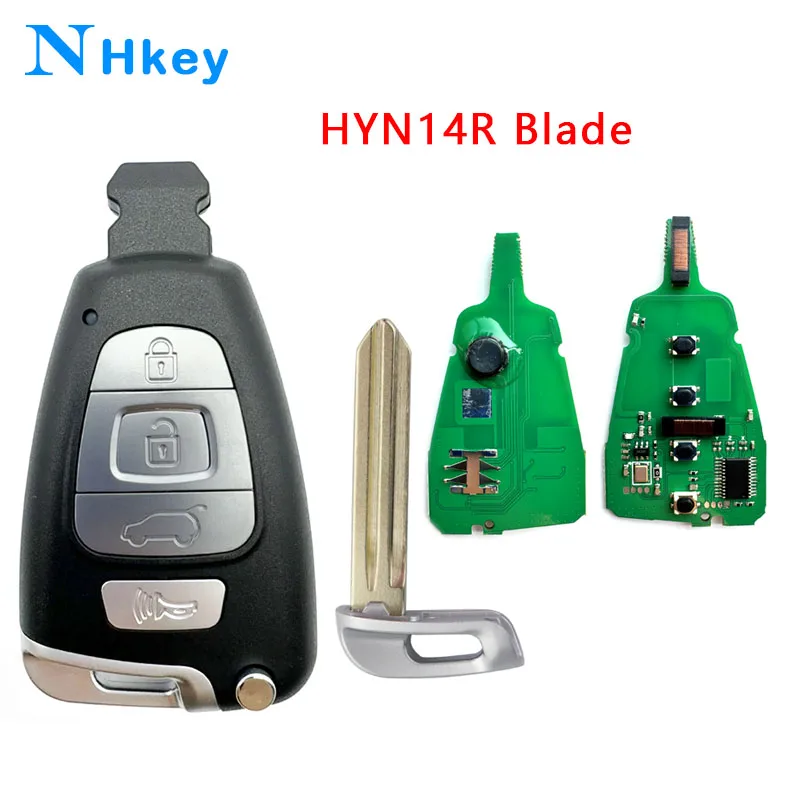 

Чип NHkey ID46 PCF7952A FCCID: SVI-SMKFEU04 433 МГц/SY5SVISMKFNA04 315 МГц для Hyundai Veracruz Remote Key TOY40/HYN14R Blade