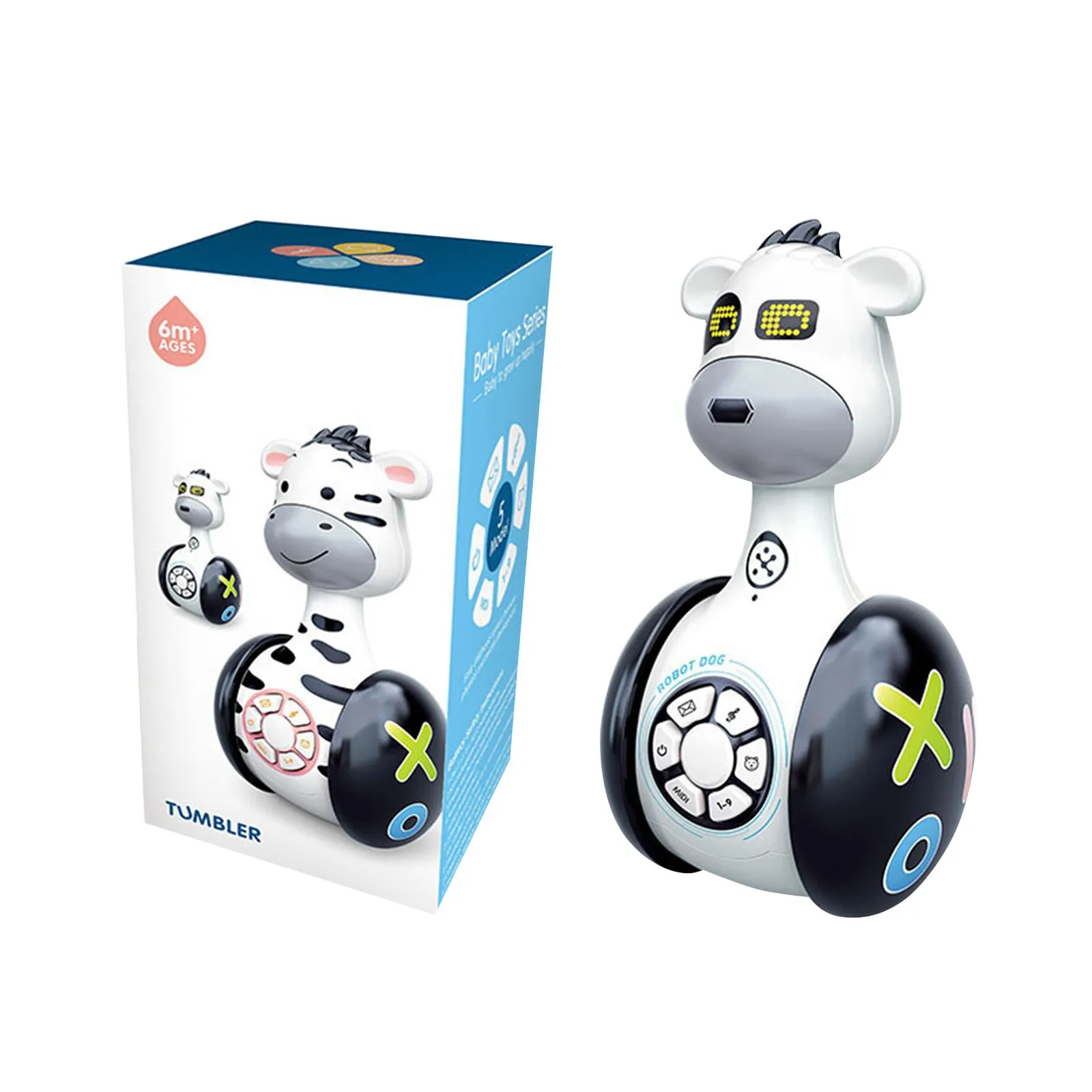 

Игрушка-стакан для детей 1-3 лет, с мультяшным рисунком