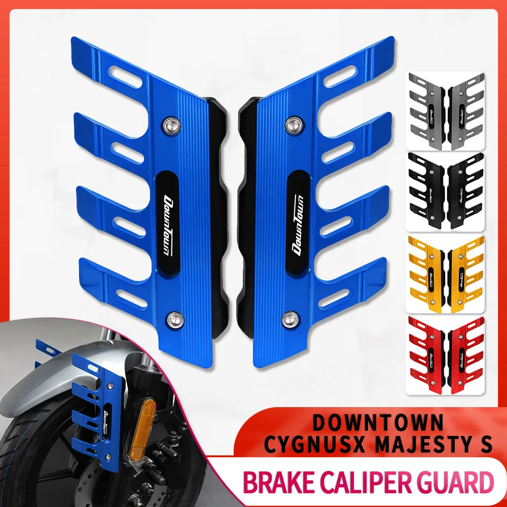 

Motorcycle CNC Front Brake Disc Slider Caliper Guard Protector Fender Decorative Cover For YAMAHA DOWNTOWN CYGNUSX MAJESTY S
