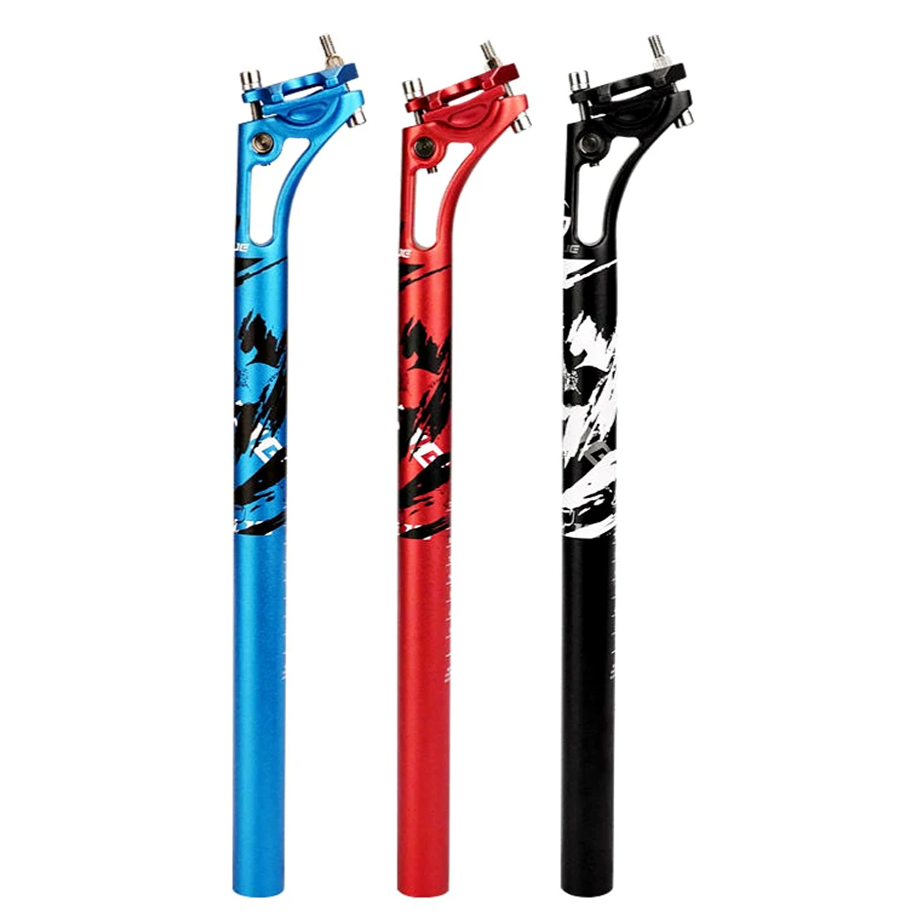 

LUNJE Bike Wind Breaking Seat Tube 27.2/30.9/31.6 Aluminum Alloy Integrated Mountain Rear Floating Seat Tube Mountain Seat Post