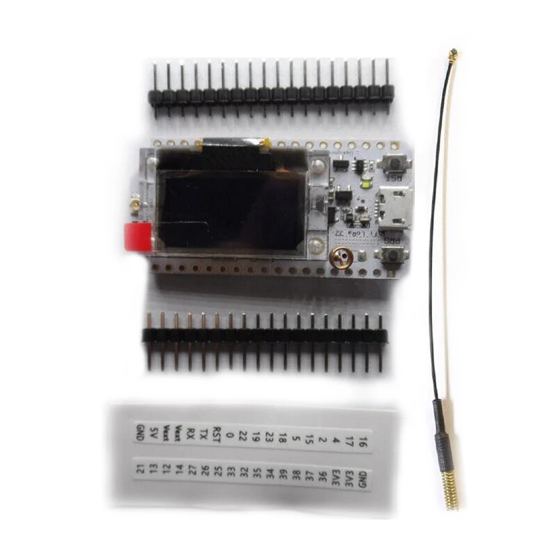 

Макетная плата для Arduino H ELTEC AUTOMATION WIFI Lora 433 МГц ESP32 Lora SX1278 Esp32 0,96 дюймов дисплей Bluetooth