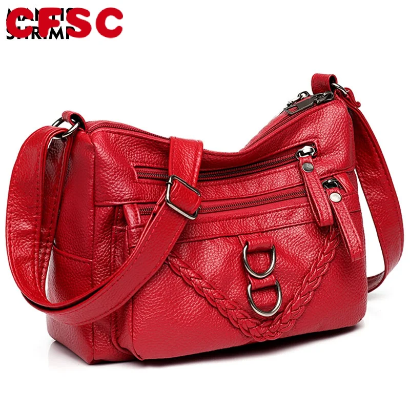 

Винтажная дамская сумочка, роскошные сумки на ремне, Хобо, брендовая сумка через плечо из искусственной кожи, модный мессенджер