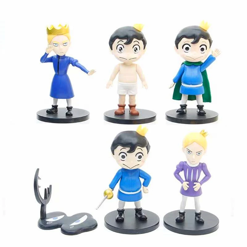 

6pcs/set Anime Figure Ranking of Kings Bojji Figurine Kage PVC Action Figures Model Toys Gifts for Boys Bojji Kage Figure