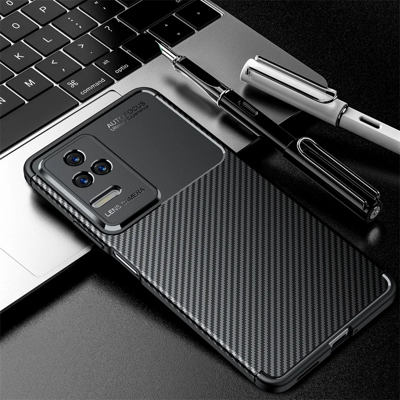 For Cover Poco F4 Case For Xiaomi Poco F4 Capas Silicone Shockproof Bumper TPU Cover For Poco X3 X4 GT M3 M4 Pro F3 F4 5G Fundas