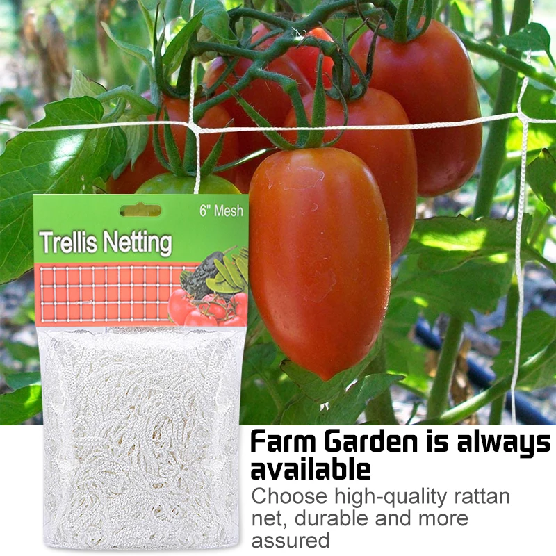 

Сверхпрочная сетка для выращивания растений, полиэстер, садовая сетка для поддержки растений, лоза, многофункциональная подъемная гидропо...