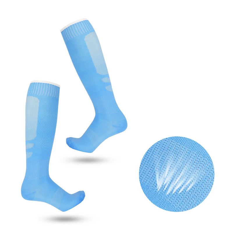 Thin Section High Training Soccer Socks Summer men's non-slip Long Ball Socks children's knee-high Sports Socks Men Futebol