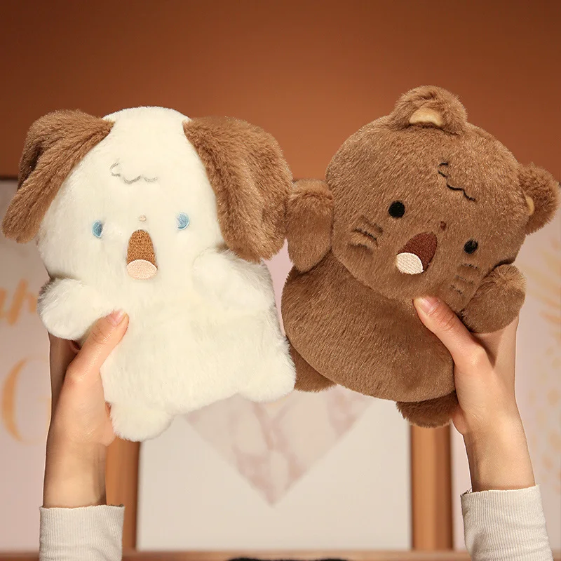 

25/40/50cm Kawaii Dog/Cats/Bear/Rabbit Soft Animal Doll Bunny Puppy Plush Toys for Children Stuffed Cartoon Pillow Creative Gift
