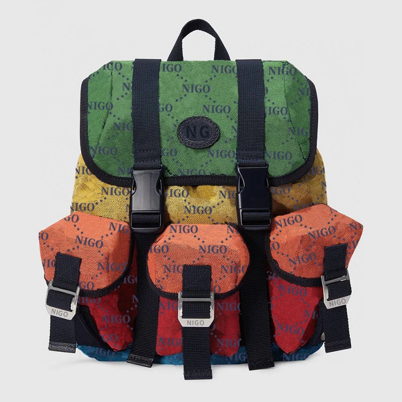 

NIGO Multicolor Backpack Bag Bags #nigo332