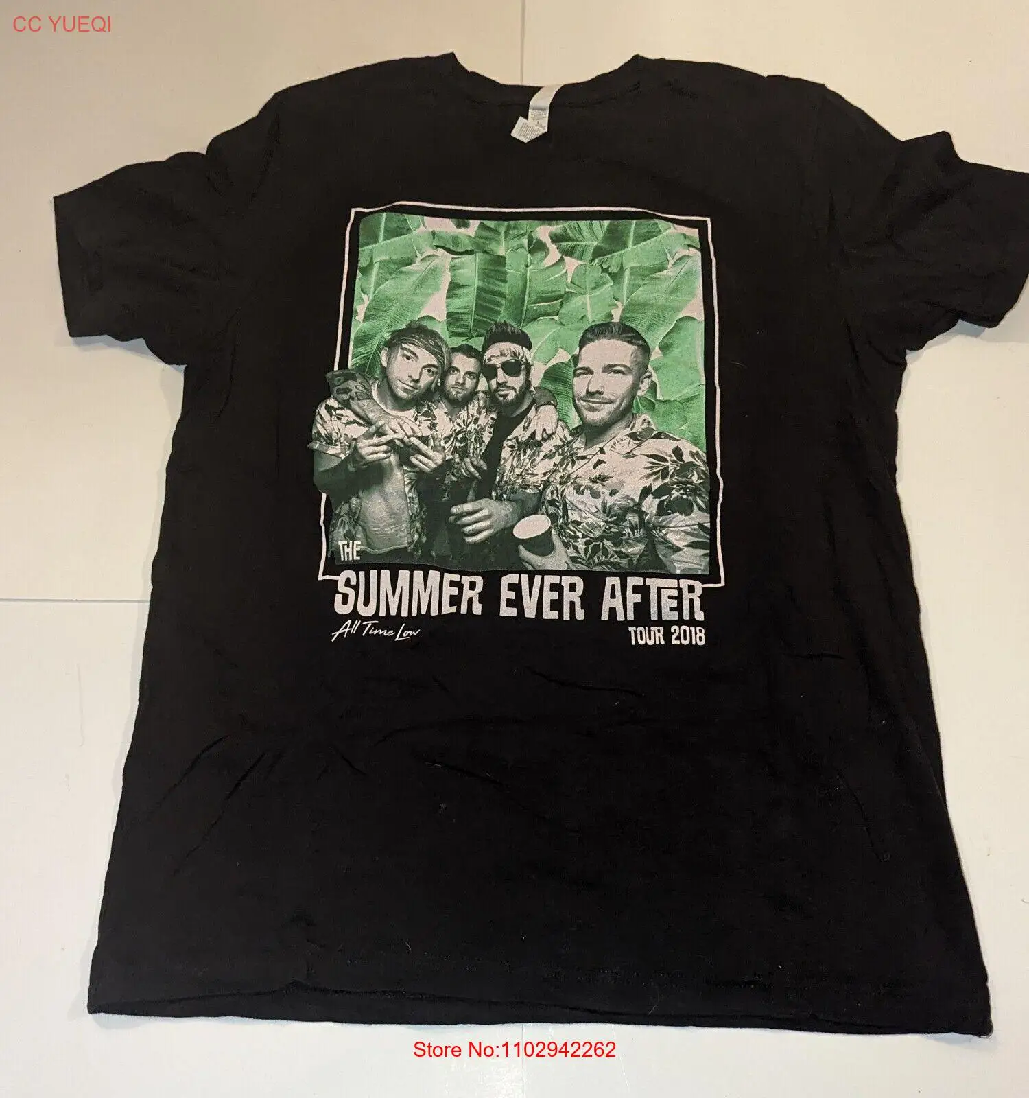 Футболка All Time Low Summer Ever After 2018 Tour размер L 1C