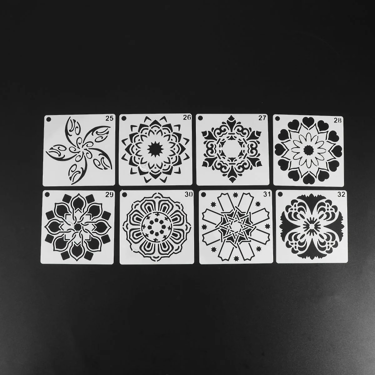 

Трафареты Мандала шаблоны для рисования шаблон для рисования многоразовые инструменты для самостоятельного ремонта ручной цветок струйна...