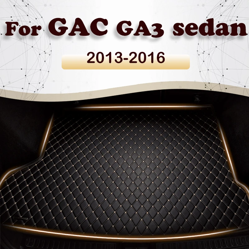 

Автомобильный коврик для багажника для GAC Trumpchi GA3 седан 2013 2014 2015 2016 пользовательские автомобильные аксессуары автомобильное украшение интерьера