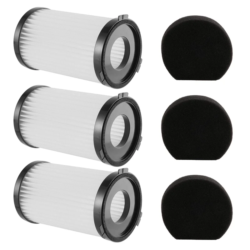 Фильтр НЕРА Для MooSoo D600 D601 Cecotec Thunderbrush 520 проводной фильтр для пылесоса s 3 шт.