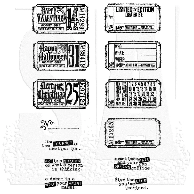

Classics Rubber Stamps No Metal Cutting Dies Scrapbook Diary Templates Embossing Decoration Greeting Handmade 2022 New Arrival