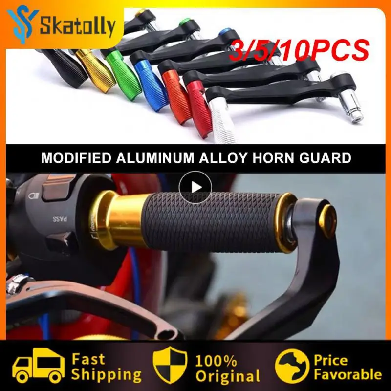 

3/5/10PCS Aluminum Alloy Motorcycle Handlebar Guard Durability Cnc Anti-drop Brake Hand Guard Cnc Universal Brake Clutch Levers