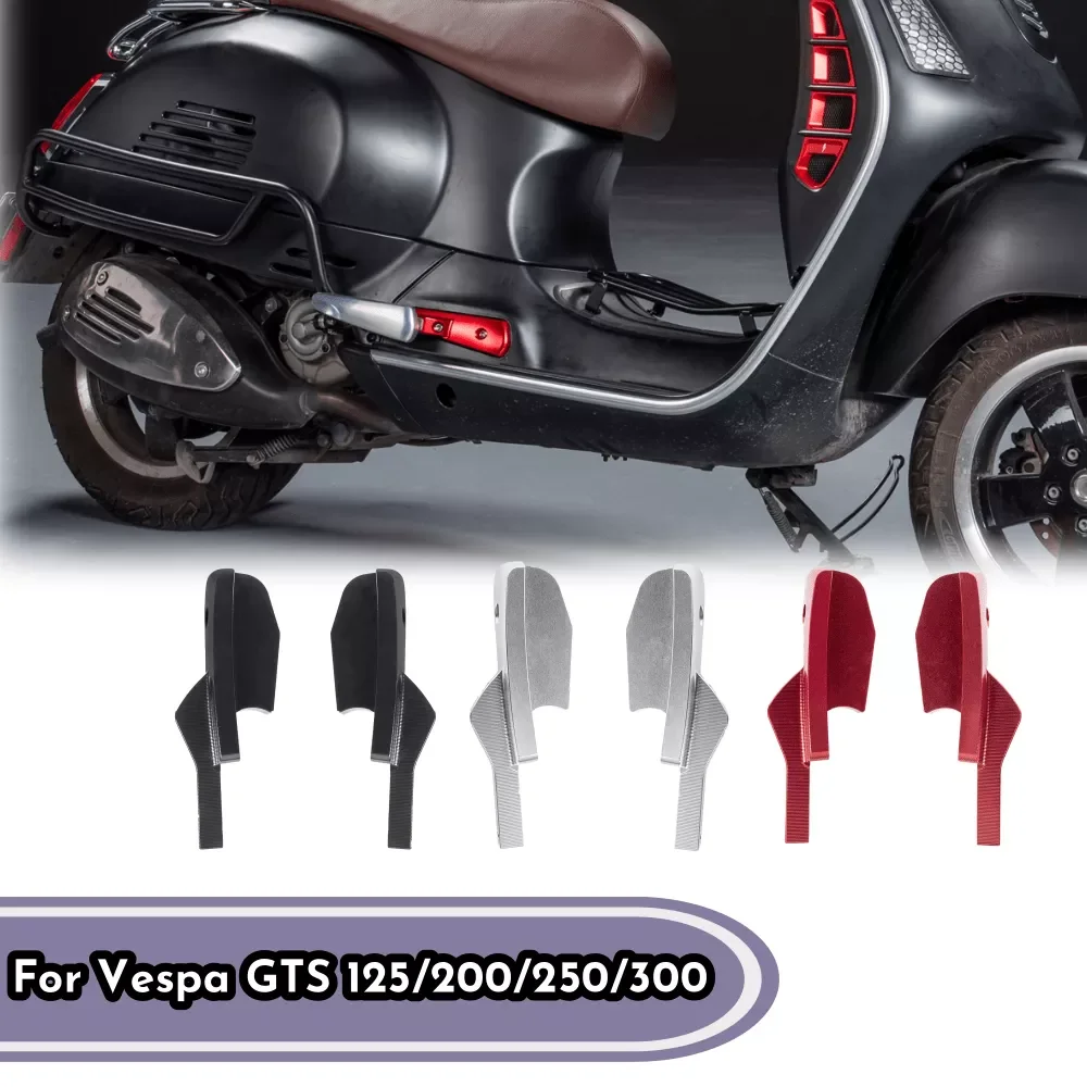 

Для Vespa GTV GTS 300 GTV300 GTS300 2013-2022 мотоцикл пассажирский задний ножной удлинитель подножка кронштейн переключения