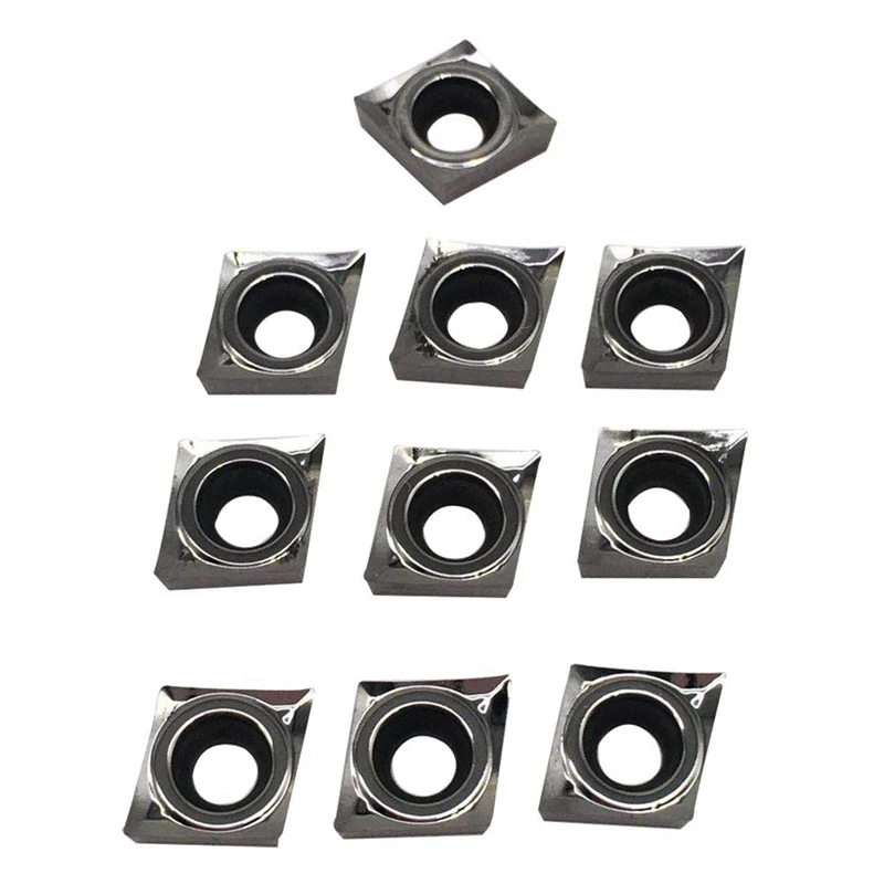 

Режущее лезвие CCGT060202 AK H01, вставной режущий инструмент с ЧПУ, токарный инструмент для алюминия, меди, дерева