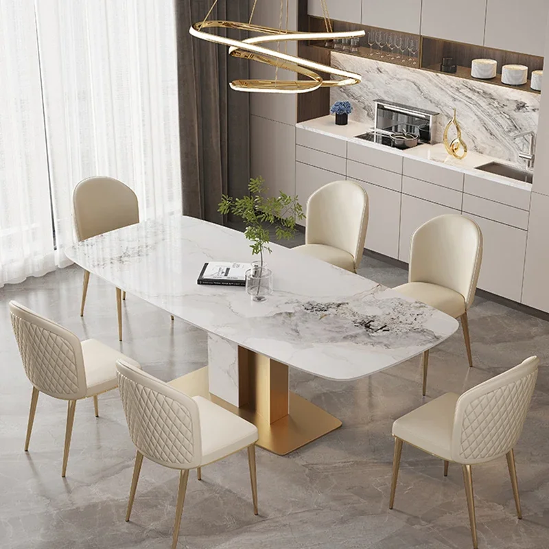 Обеденные столы роскошные центральные для гостиной стулья индивидуальная