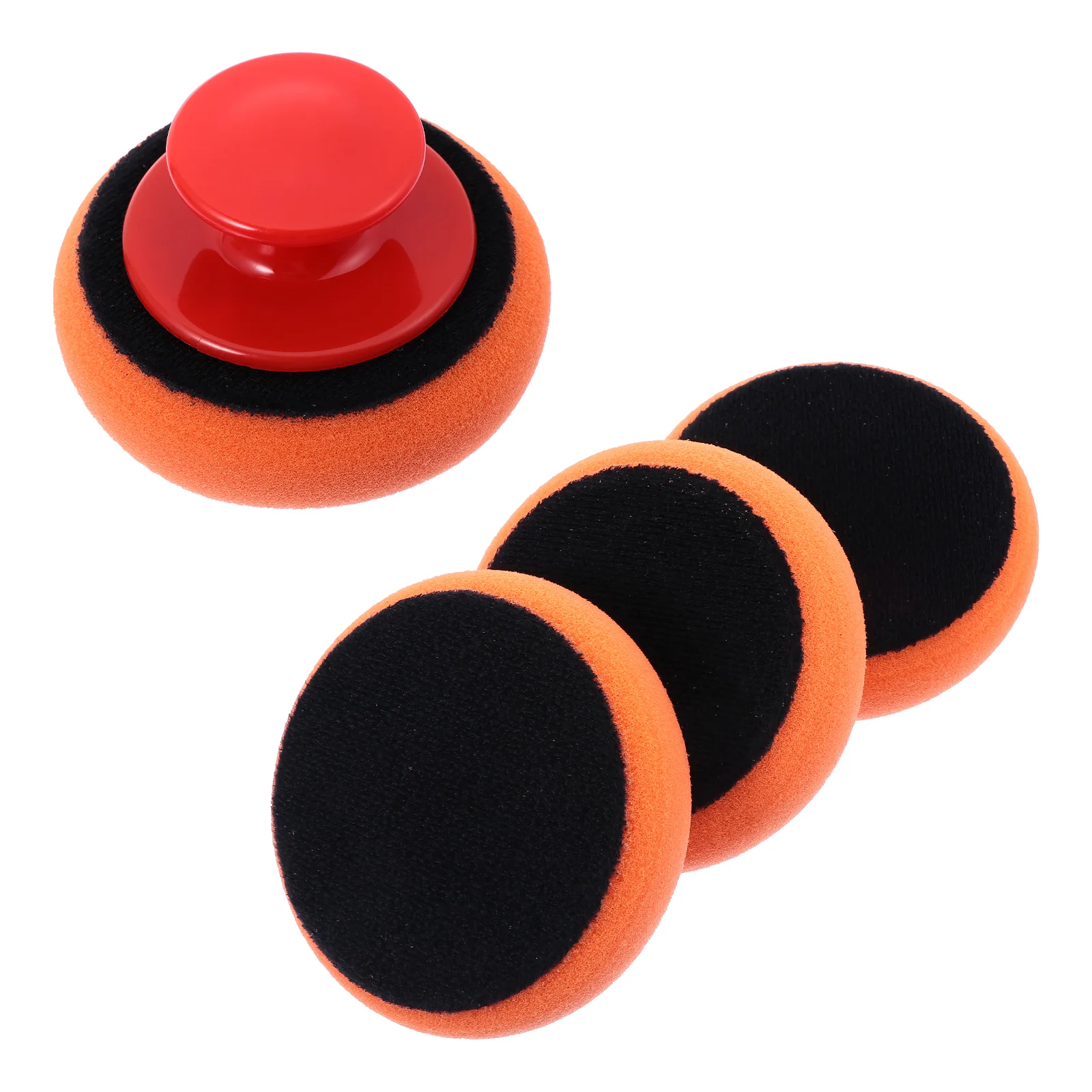 

1 Set Vehicle Care Polishing Tool Sponge Buffing Pads Car Waxing Supplies