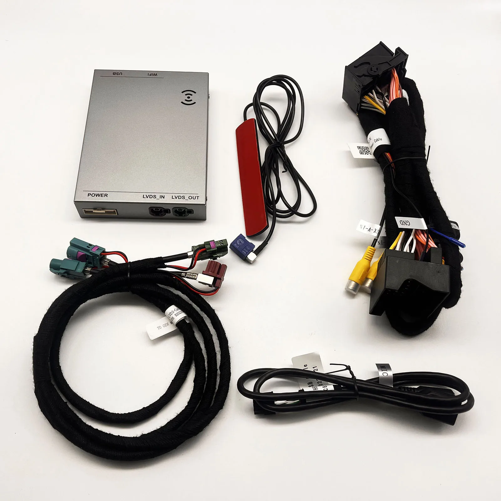 

New 8/10 inch Car Screen Upgrade Decoder Box Wireless CarPlay Android Auto for Land Rover Jaguar Auto Retrofit Kit