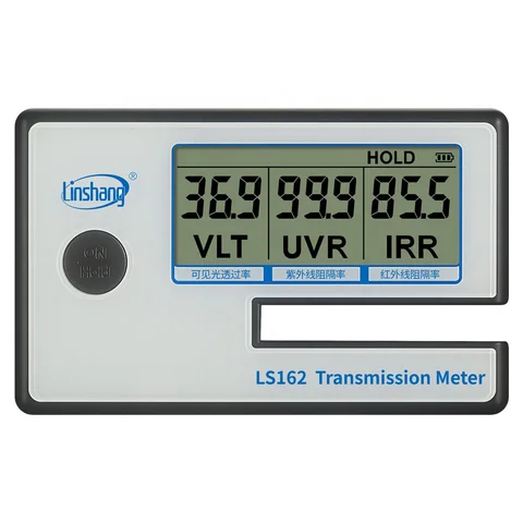 Портативный Измеритель передачи окон Linshang LS162, прибор для измерения коэффициента пропускания, с защитой от ультрафиолетовых лучей