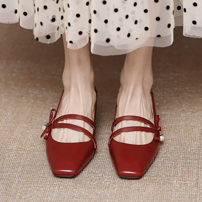 

Женские туфли-лодочки с квадратным носком, на среднем каблуке