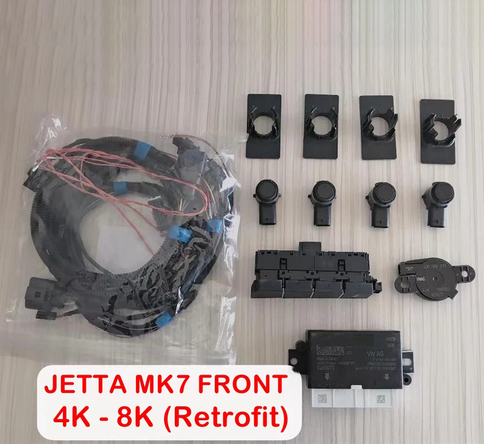 

For VW JETTA MK7 Park Pilot Parking Front Update 4K UPGRADE TO 8K PDC OPS KIT