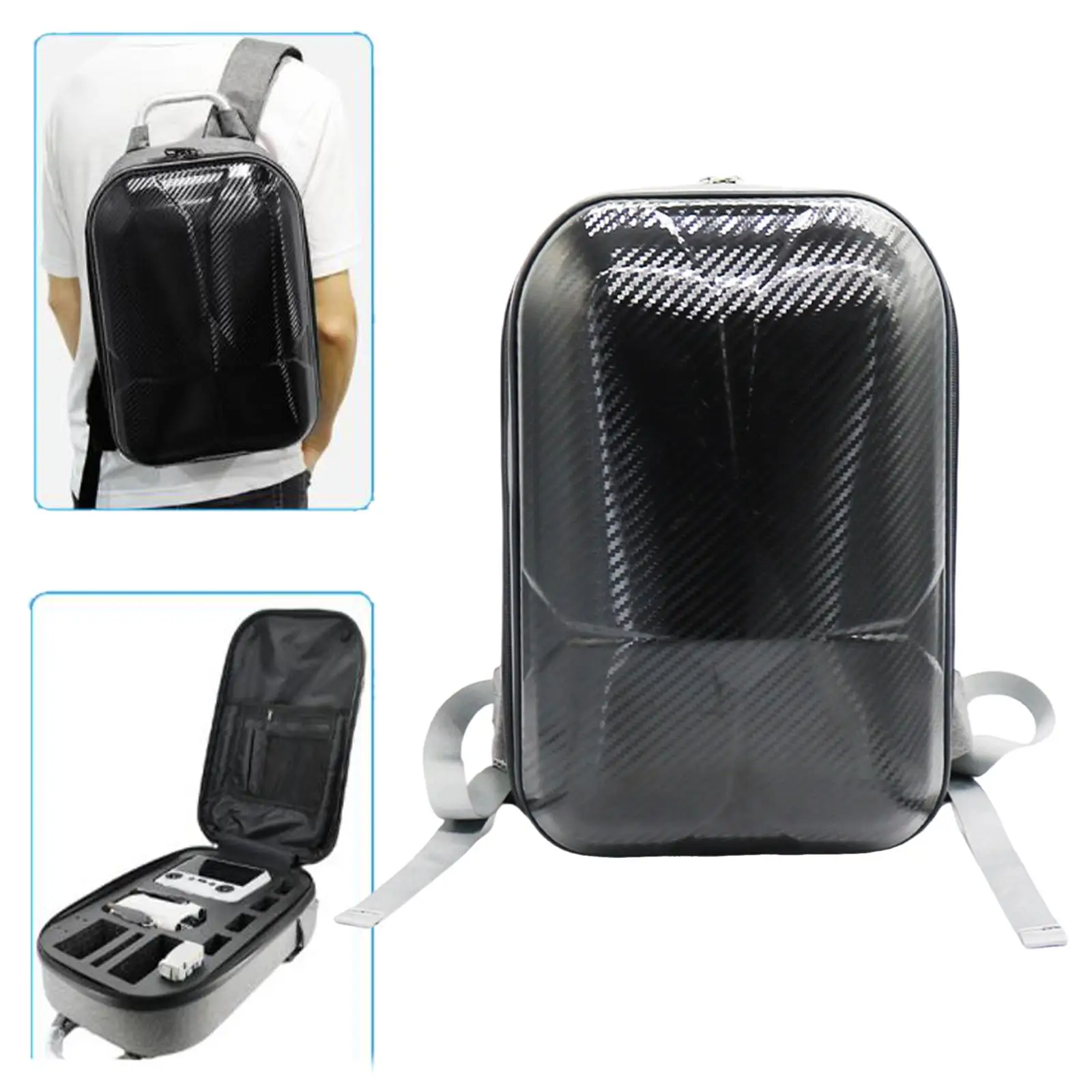 

Mini Drone Hard Shell Backpack Protective Storage Case Carrying Case for DJI Mini 3 Pro Parts