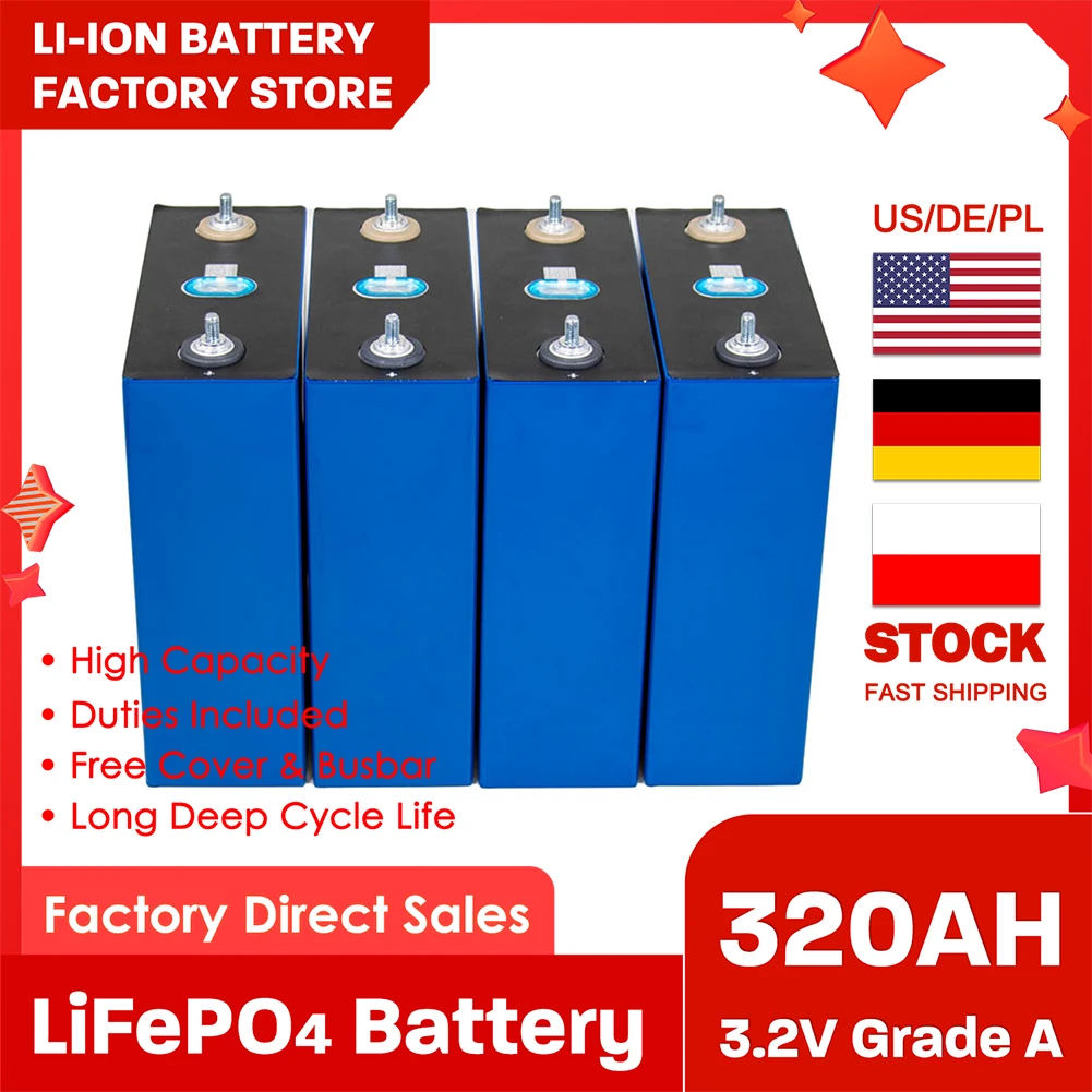 

1-32 шт., литий-железо-фосфатная аккумуляторная батарея