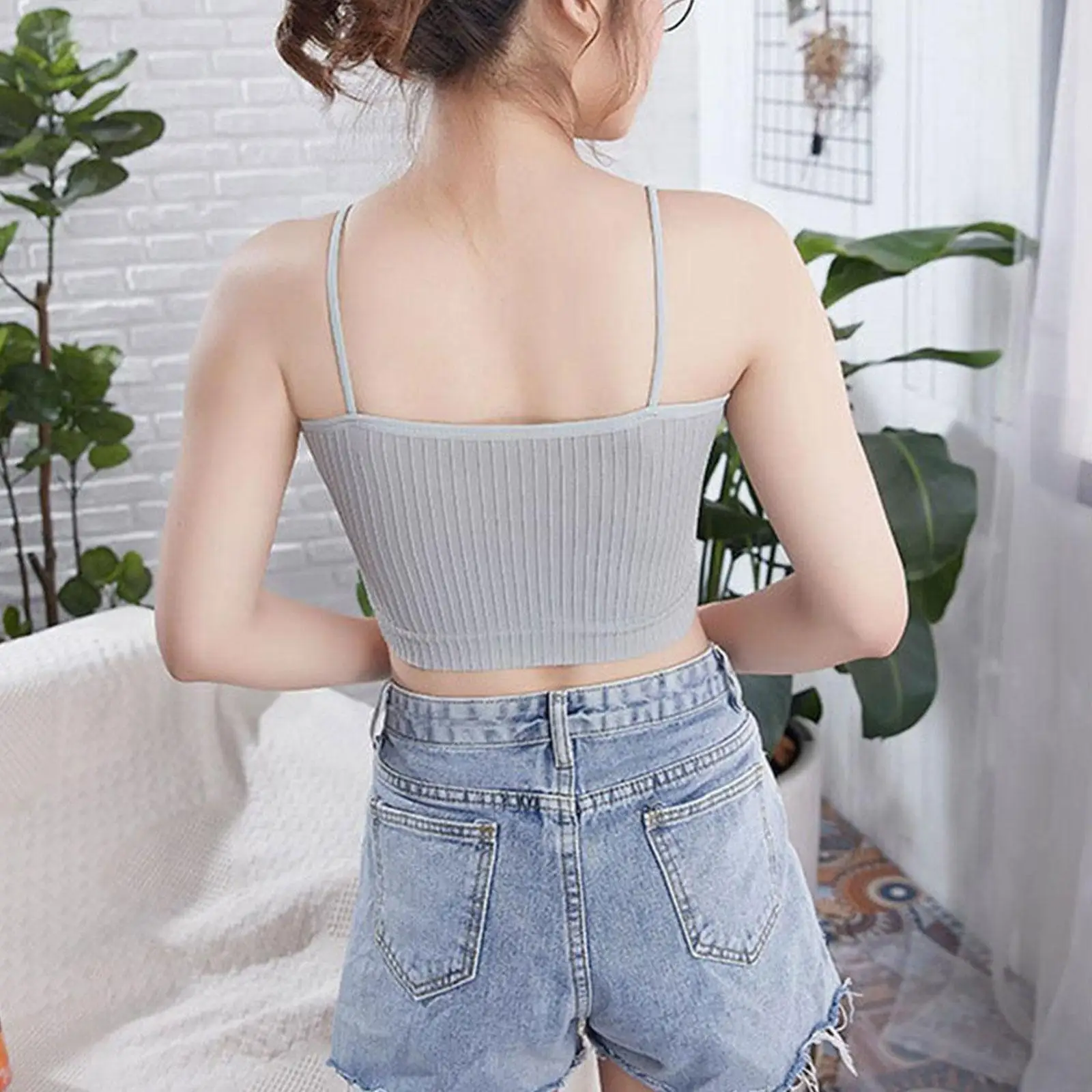 Women Tube Top Invisible Bra Top Sexy Underwear Crop Lingerie Tops Removable Bandeau Sexy Seamless Bra Top Tops Women Pads I7X7