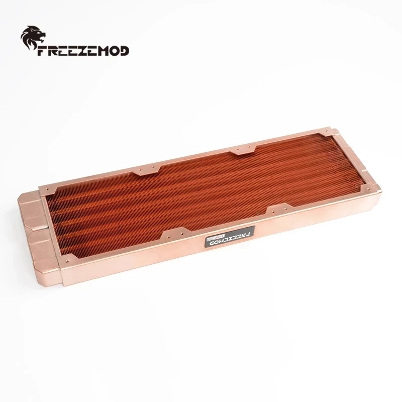 

FREEZEMOD All copper 360 Radiator 360mm Heatsink For PC case water cooling system cooling compatible with 120 fans