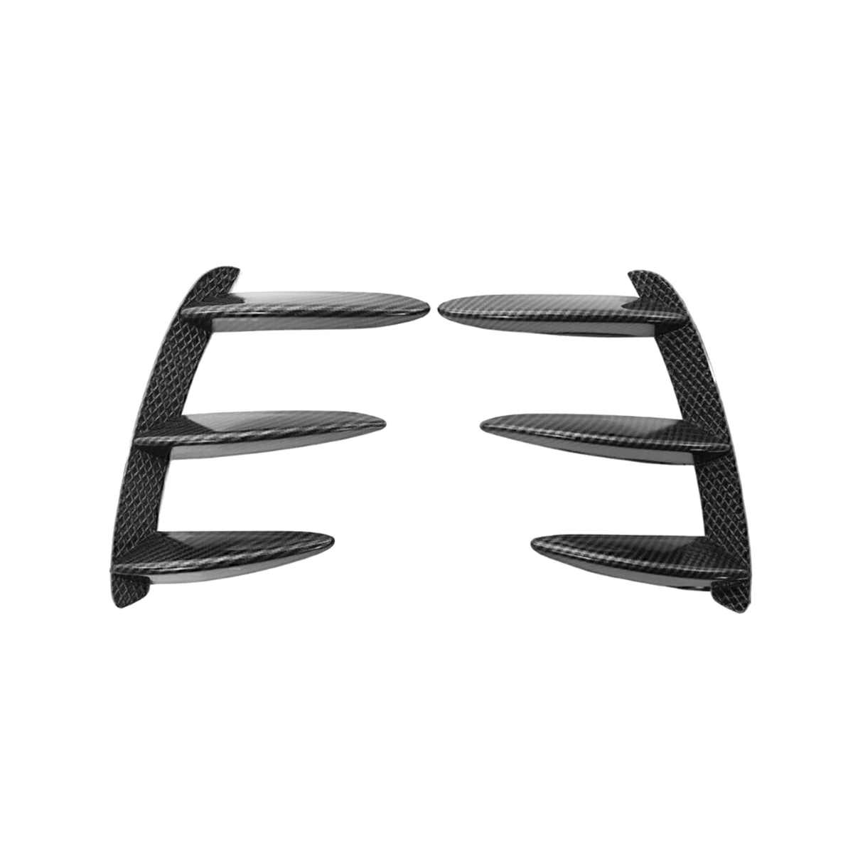 Автомобильный спойлер для заднего бампера из углеродного волокна бортовой