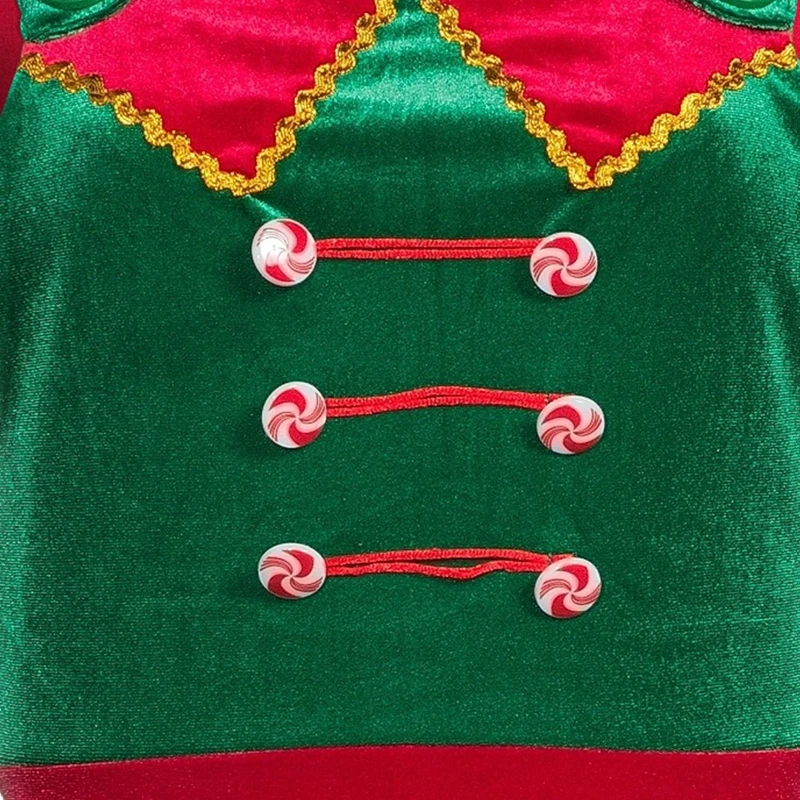 Женский Рождественский комбинезон повседневный объемный без рукавов с 3D принтом